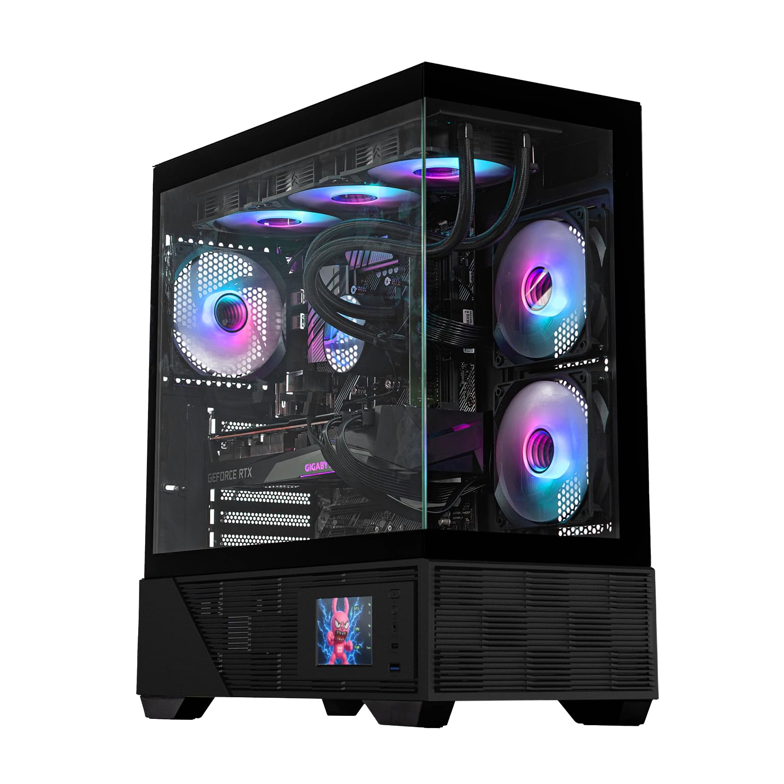 Amazon.com: RAIDMAX i803 Premium ATX Gaming PC Case, Panoramic